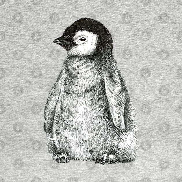 Penguin Chick by samanthagarrett